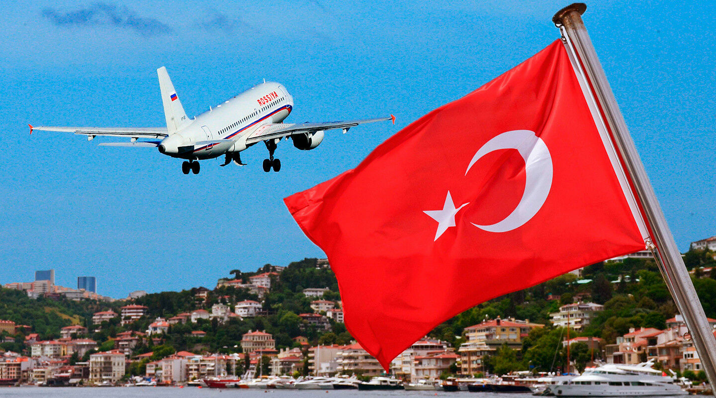 Первые рейсы улетели из РФ в Турцию загруженными на 100%