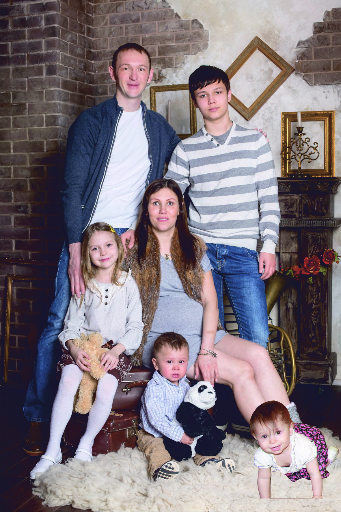 Сегодня семья Павленко выглядит не столь радостно,- единственного кормильца могут  посадить на три года. 