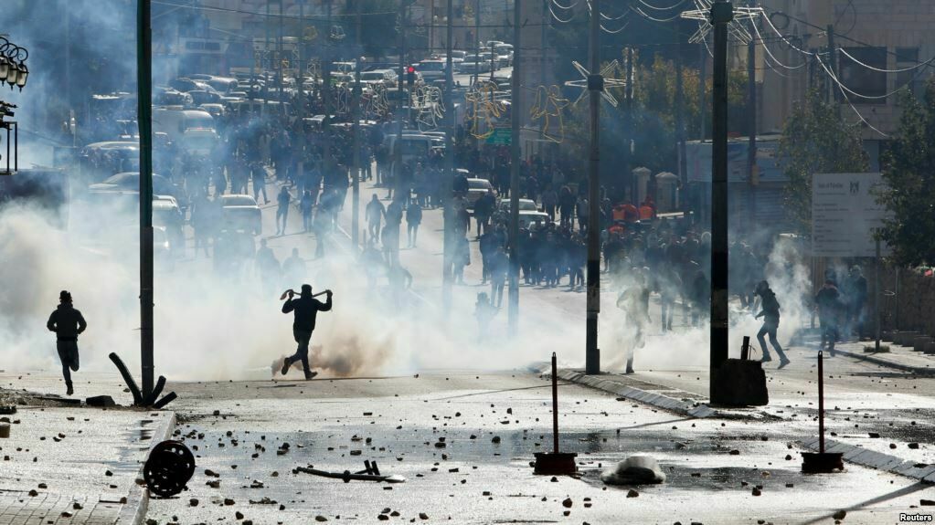 Беспорядки на Западном Берегу, 7 декабря 2017 г.