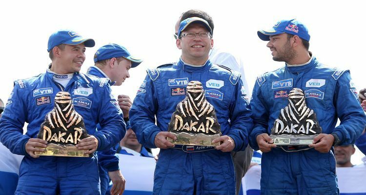 Российский «КАМАЗ-мастер» занял три первых места на ралли «Дакар»