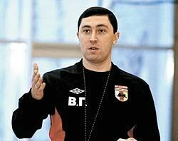 Главный тренер «Алании» Владимир Газзаев