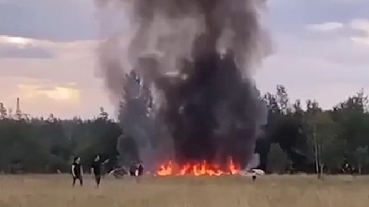 Спецслужбы оцепили место стоянки самолета Евгения Пригожина в Шереметьево