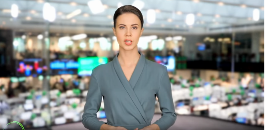 Сбербанк создал свою цифровую телеведущую Елену