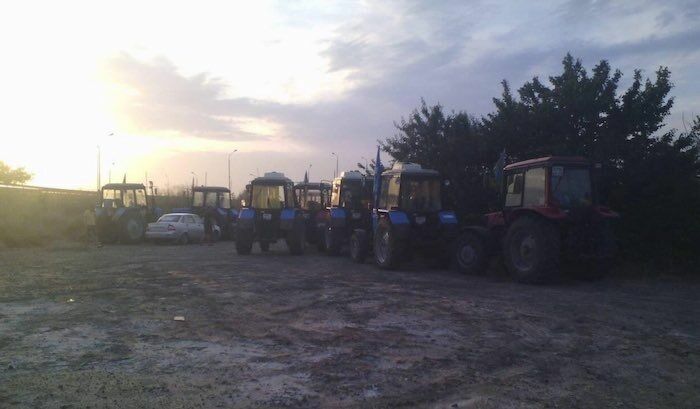 Участников «тракторного пробега» оштрафовали за несогласованный митинг