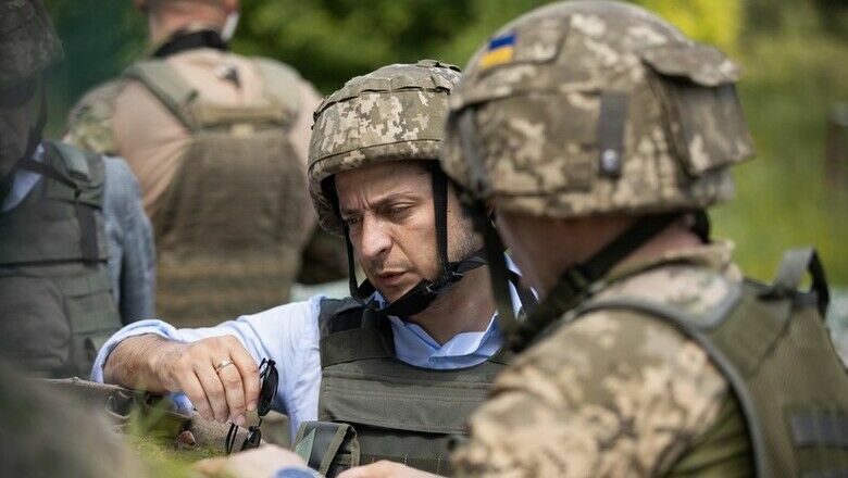 Зеленский прибыл в Донбасс для инспекции военных позиций