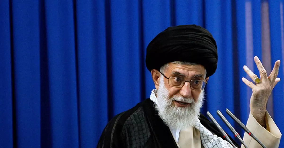 Реальный лидер Ирана Аятолла Али Хаменеи