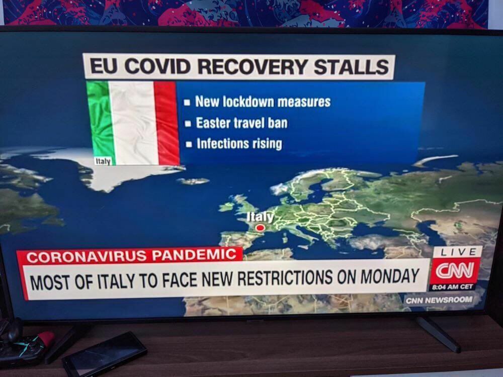 Запутались в географии: в CNN не знают, где находятся Италия, Гонконг и Донбасс