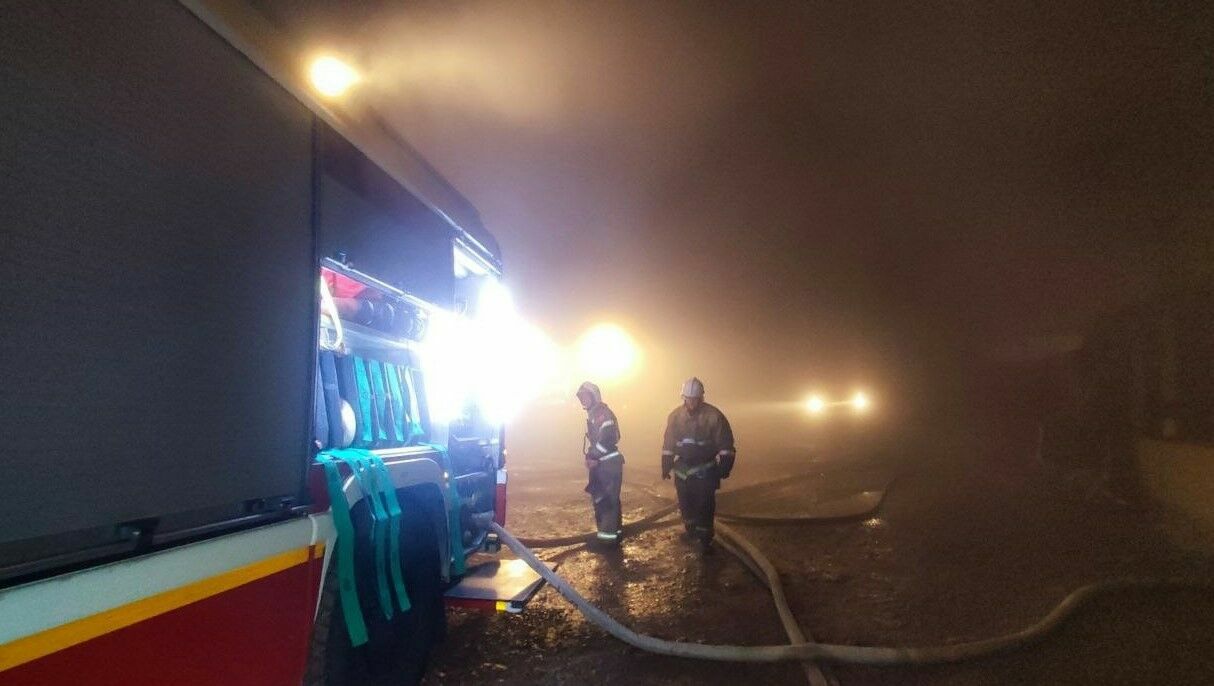В Ялте потушили пожар в кафе на плато Ай-Петри