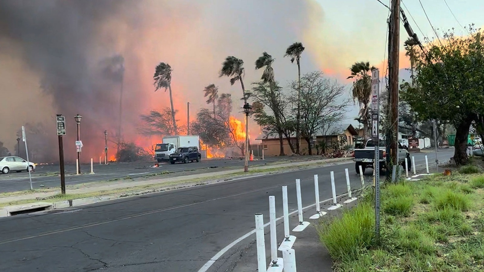 Природные пожары стерли с лица земли курортный город на Гавайях