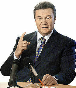 Премьер-министр Украины Виктор Янукович