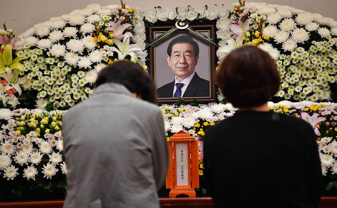 Церемония похорон мэра Сеула пройдет онлайн в связи с коронавирусом