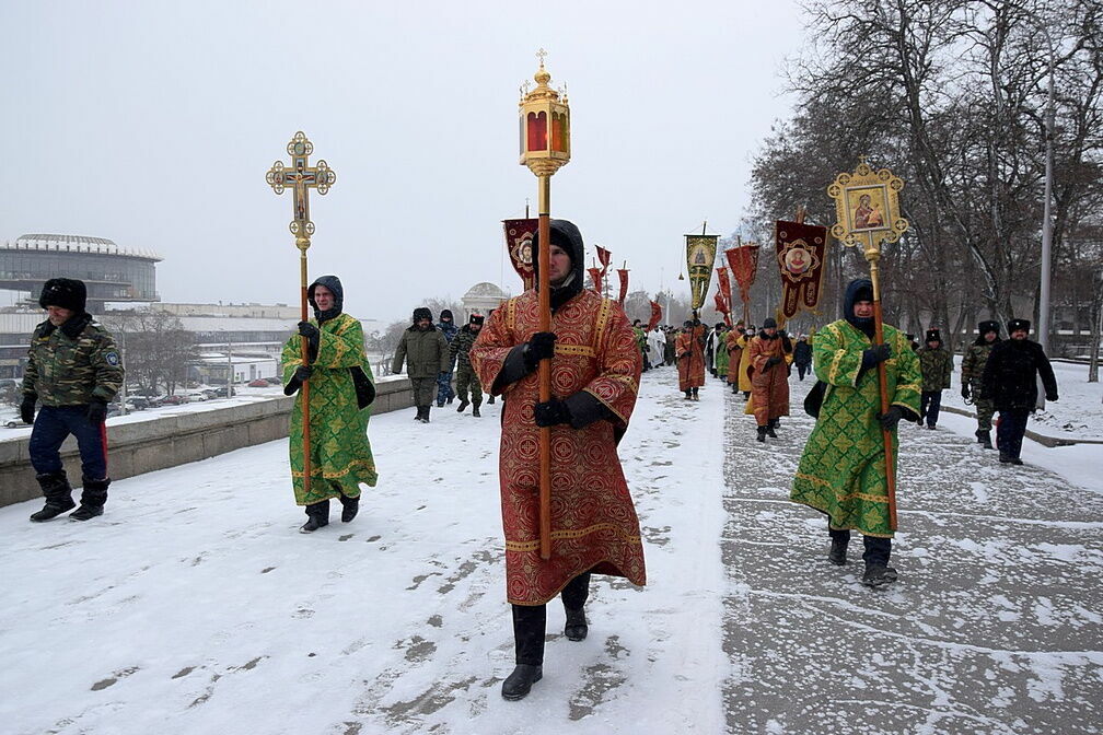 Москва встретит Крещение при температуре до -23
