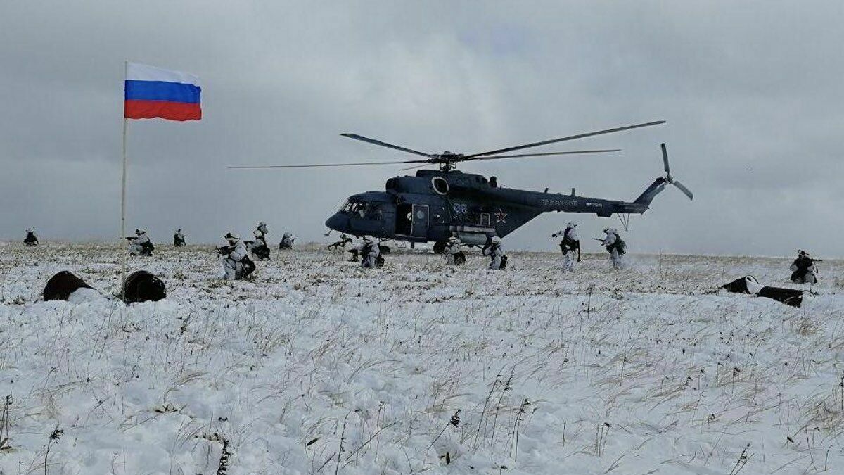 Три тысячи российских военных участвуют в учениях на Курилах