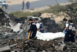 Грузовой самолет разбился в Эмиратах