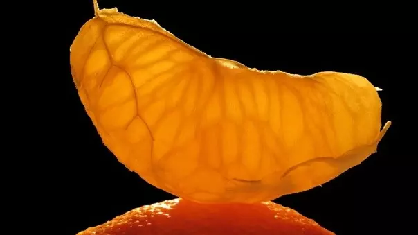 Белая сеточка на мандаринах очень полезна для микрофлоры кишечника