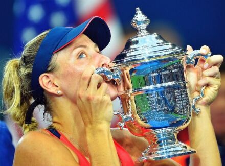 Немка Ангелика Кербер впервые выиграла US Open