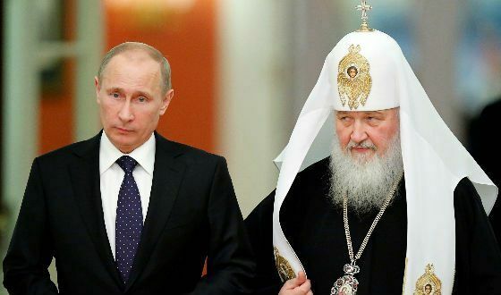 Уровень доверия к патриарху Кириллу догоняет степень одобрения Путина