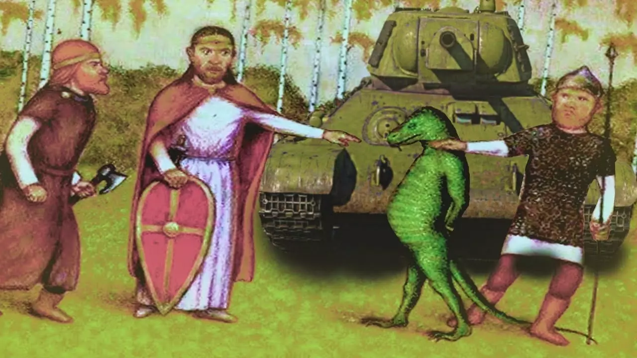 Рептилоиды атакуют Русь-матушку