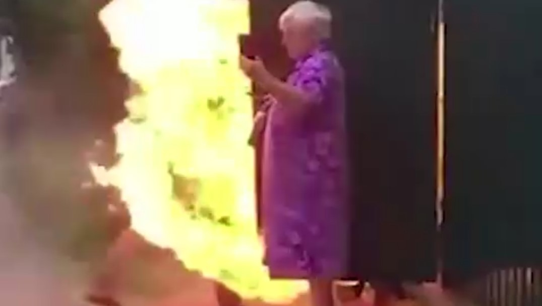 В Приморье дачник поджог соседа из огнемета и загарпунил главу садового товарищества