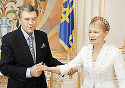 Белый танец Юлии Тимошенко
