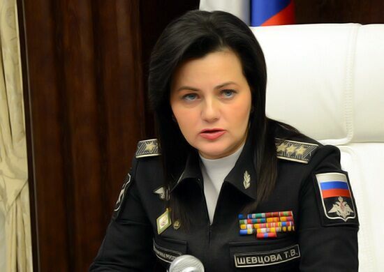 Зам.министра обороны РФ (по финансам) Татьяна Шевцова  - самый многозвездный генерал среди российских женщин 