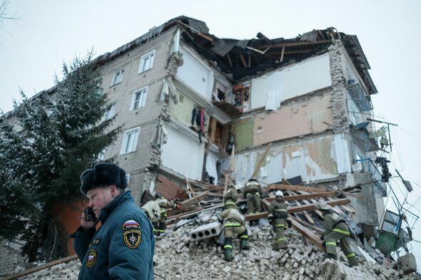 В Юрьевце обрушилась стена пятиэтажного дома через год после жалоб жильцов