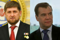 Кадыров и Медведев резко осудили применение военной силы в Славянске