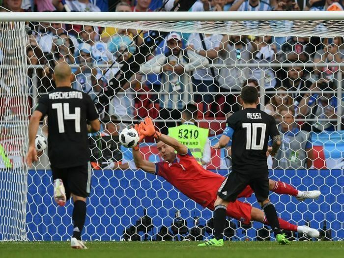 1-1: Аргентина влетела в исландский айсберг