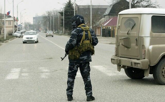 В Грозном смертница подорвалась рядом с КПП полиции
