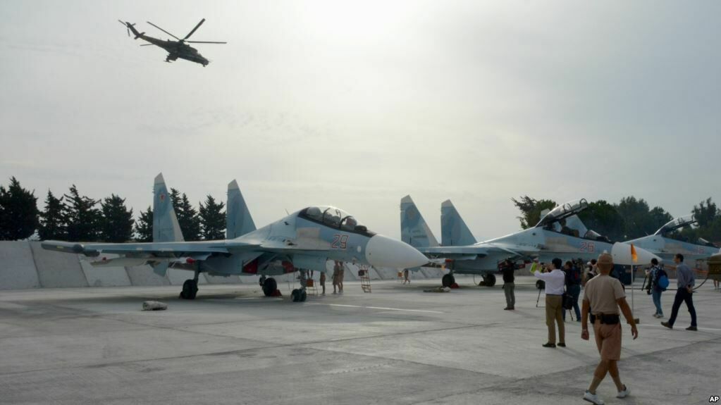 ПВО российской авиабазы в Сирии отбило атаку дронов
