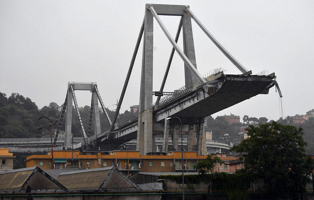 Прокурор Генуи назвал причиной обрушения моста человеческий фактор