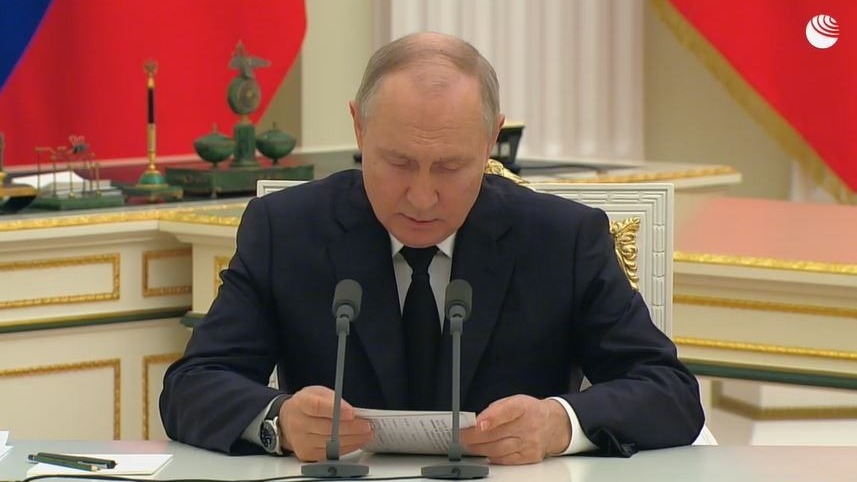 Владимир Путин сообщил об отсутствии результатов украинского контрнаступления