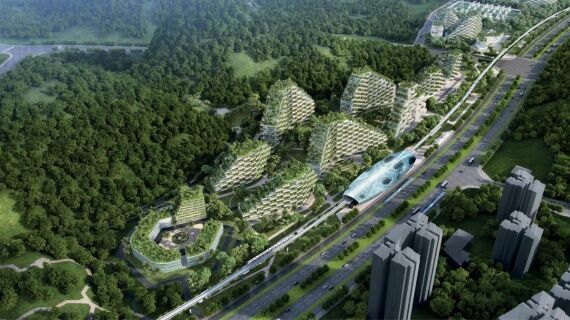 Китай построит «город-лес» уже через два года