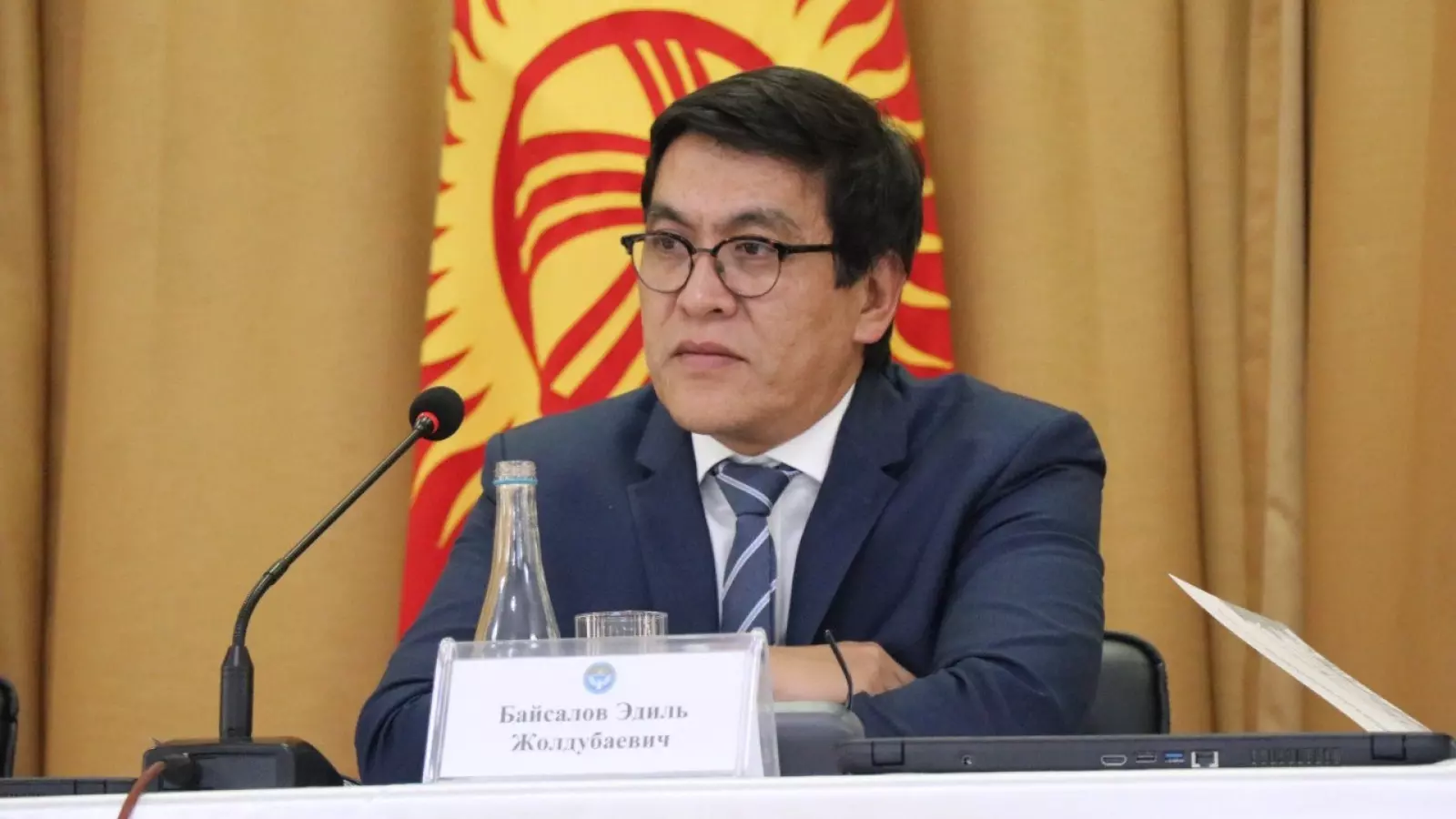 Вице-премьер Киргизии Эдиль Байсалов 