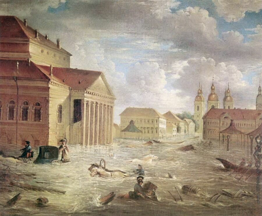Наводнение на реке Нева, 1824 г.