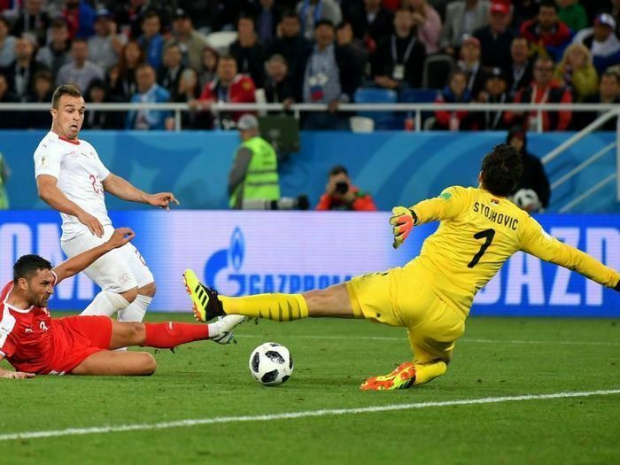 Швейцария одержала волевую победу над Сербией 2-1