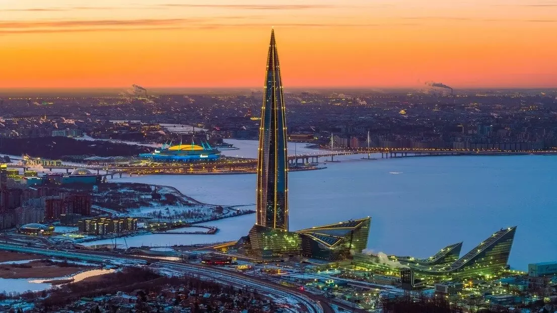 Петербургский Лахта центр — самый высокий небоскреб в Европе