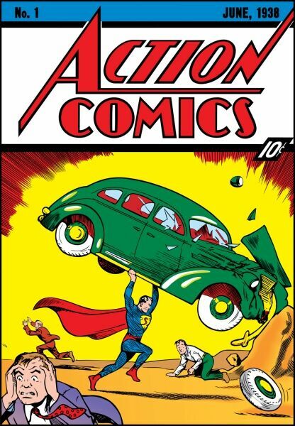 Первый выпуск комикса о Супермене продан в США за рекордную сумму