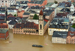 Наводнение в немецком Пассау – самое масштабное за 500 лет