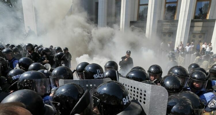 В Киеве арестован один из подозреваемых в беспорядках у здания Рады