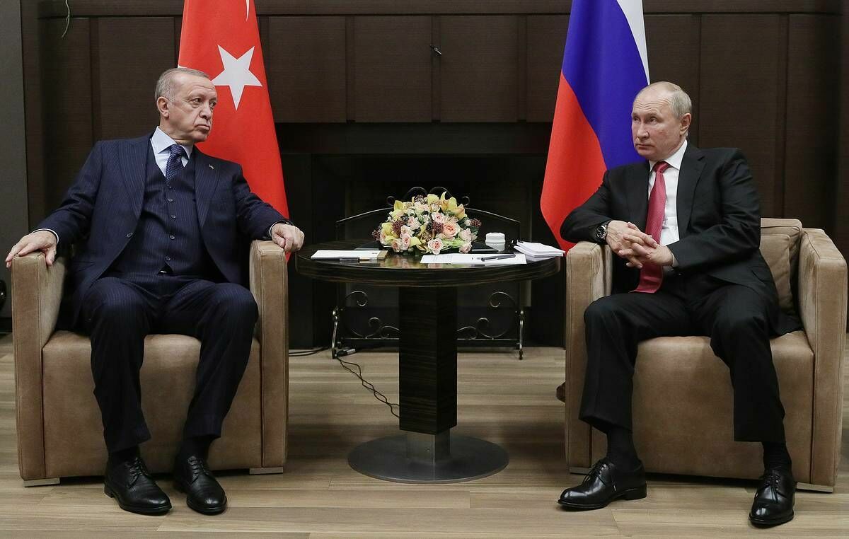 Переговоры президентов Владимира Путина и Реджепа Эрдогана в Сочи завершены