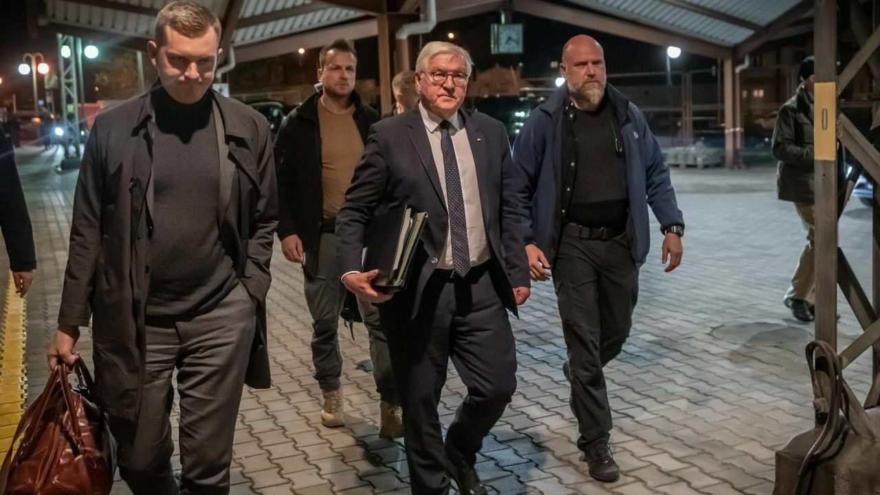 Президент ФРГ Штайнмайер прибыл в Киев с необъявленным визитом