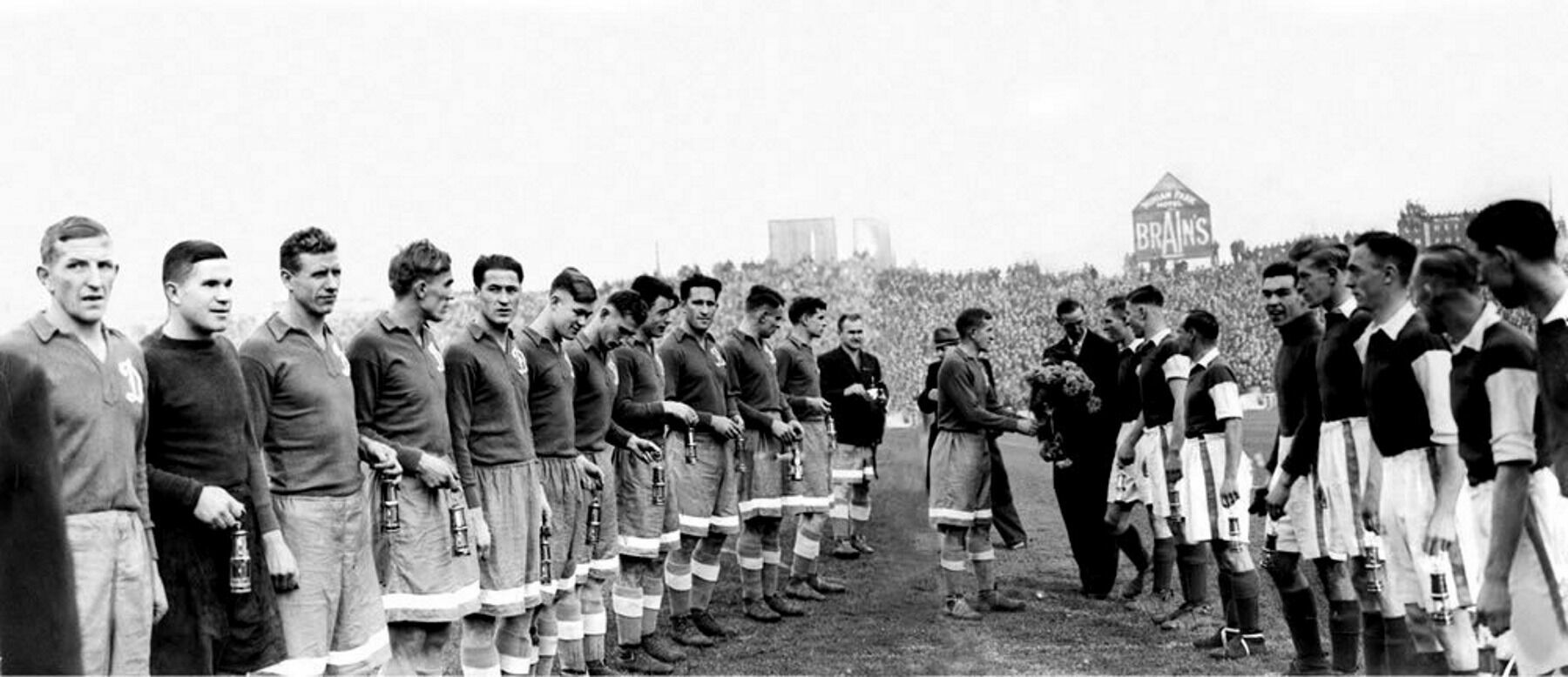 «Динамо» против  «Арсенала». 1945 год. Лондон