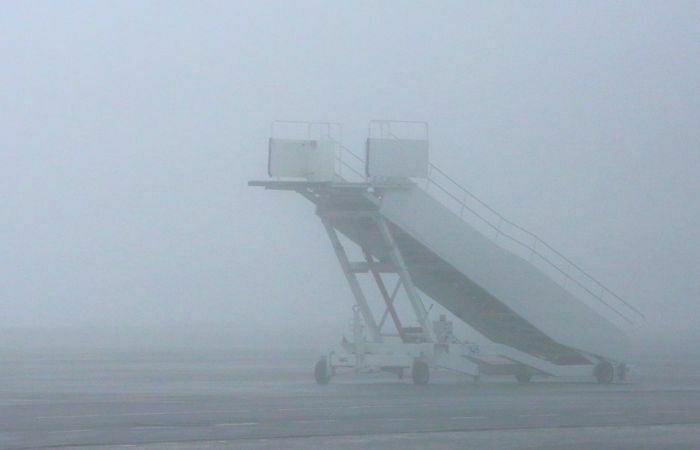 В Москве туман стал причиной задержки около сотни рейсов