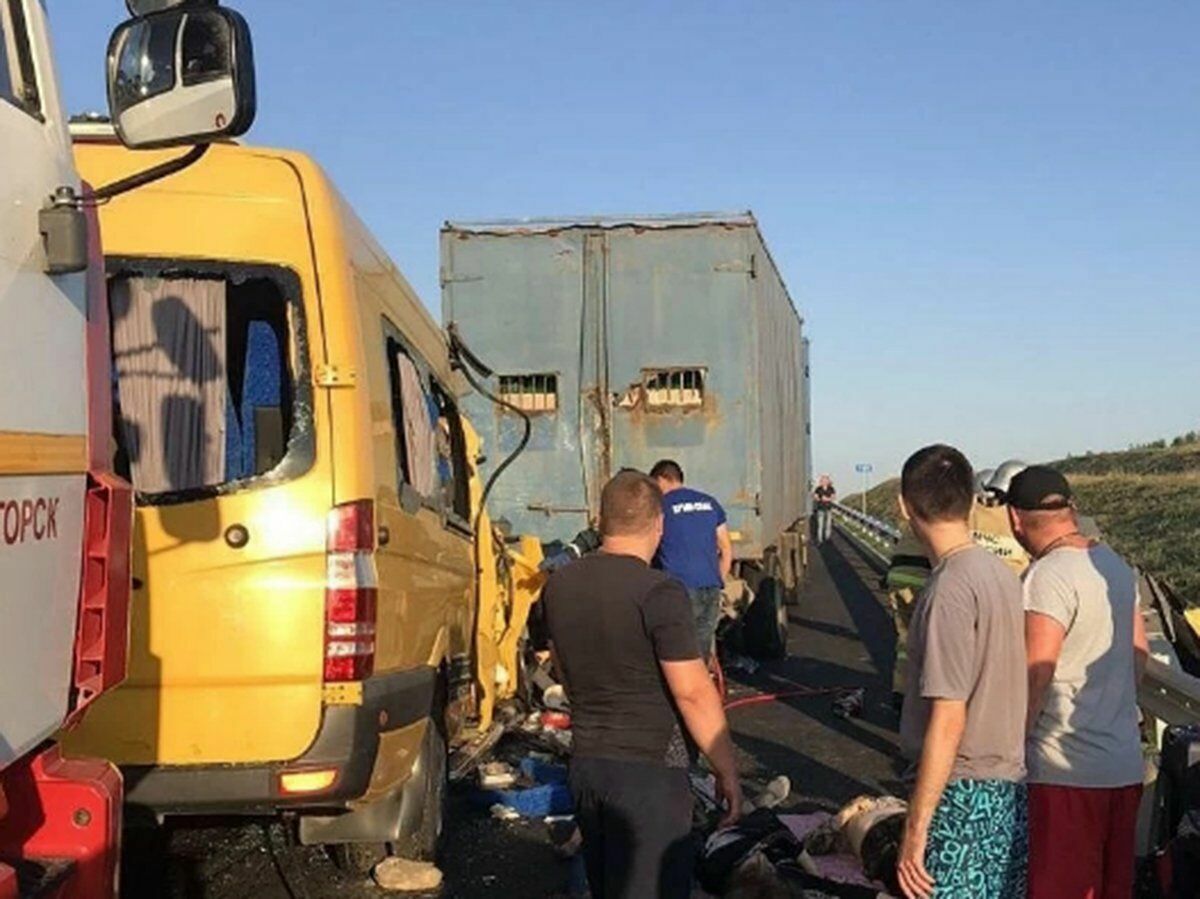 МВД: смертельное ДТП в Крыму произошло по вине водителя маршрутки
