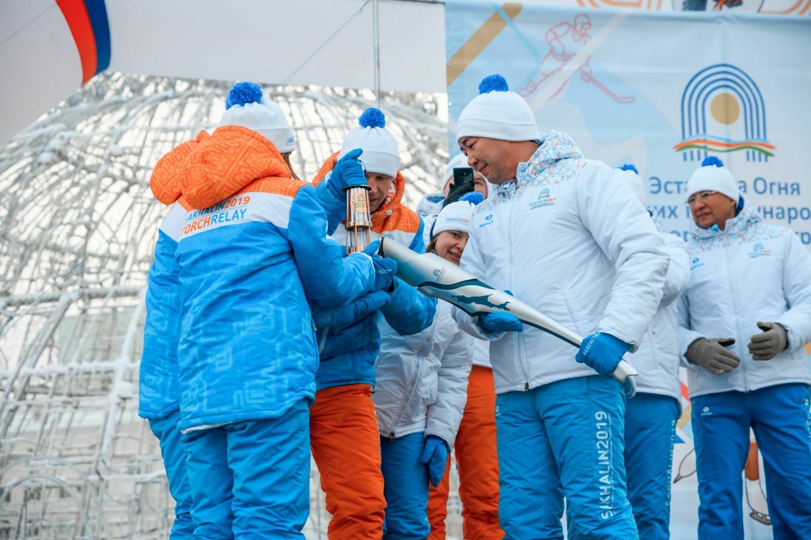 В Якутии дан старт эстафете зимних игр "Дети Азии"