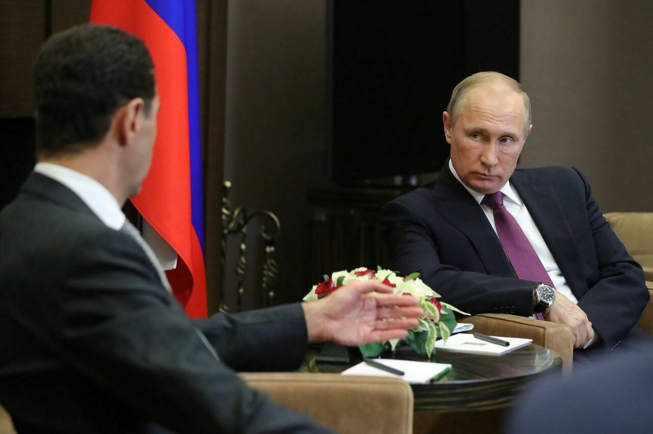 Башар Асад прилетел к Путину в Сочи