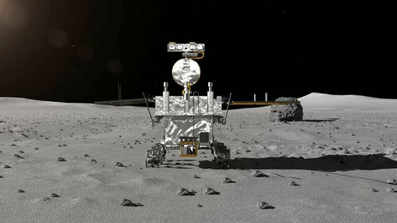 Китайский луноход проехал более 100 метров по обратной стороне Луны