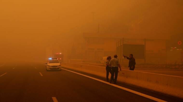 Лесные пожары в районе Афин унесли 50 жизней