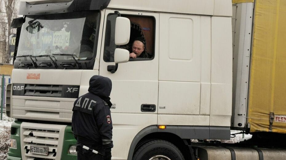 Воронежских дальнобойщиков, протестующих против «Платона», увезли в полицию